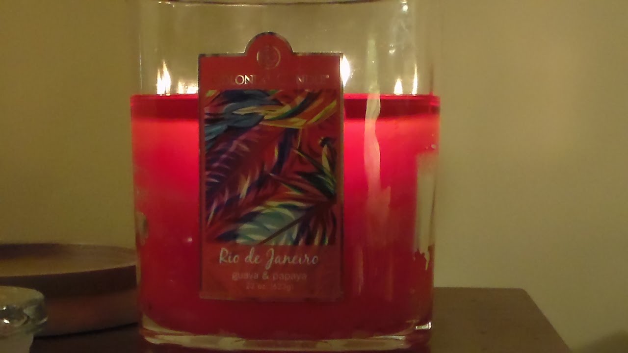Colonial Candle Review Guava & Papaya "Jan. 2015" YouTube