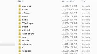 Creating Folders - Super Improved CMS & Website in PHP MySQL Part 3 of 30