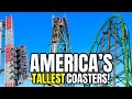 Tallest roller coasters in america  which park could break the record
