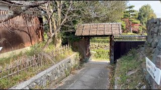 Peaceful, quiet Koriyama Castle Ruins in Koriyama, Japan