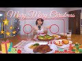 【VR 180 3D】Mary Christmas! クリぼっちに捧げるクリスマスディナーＶＲ 3D  Christmas dinner! 会食恐怖症の方にも！