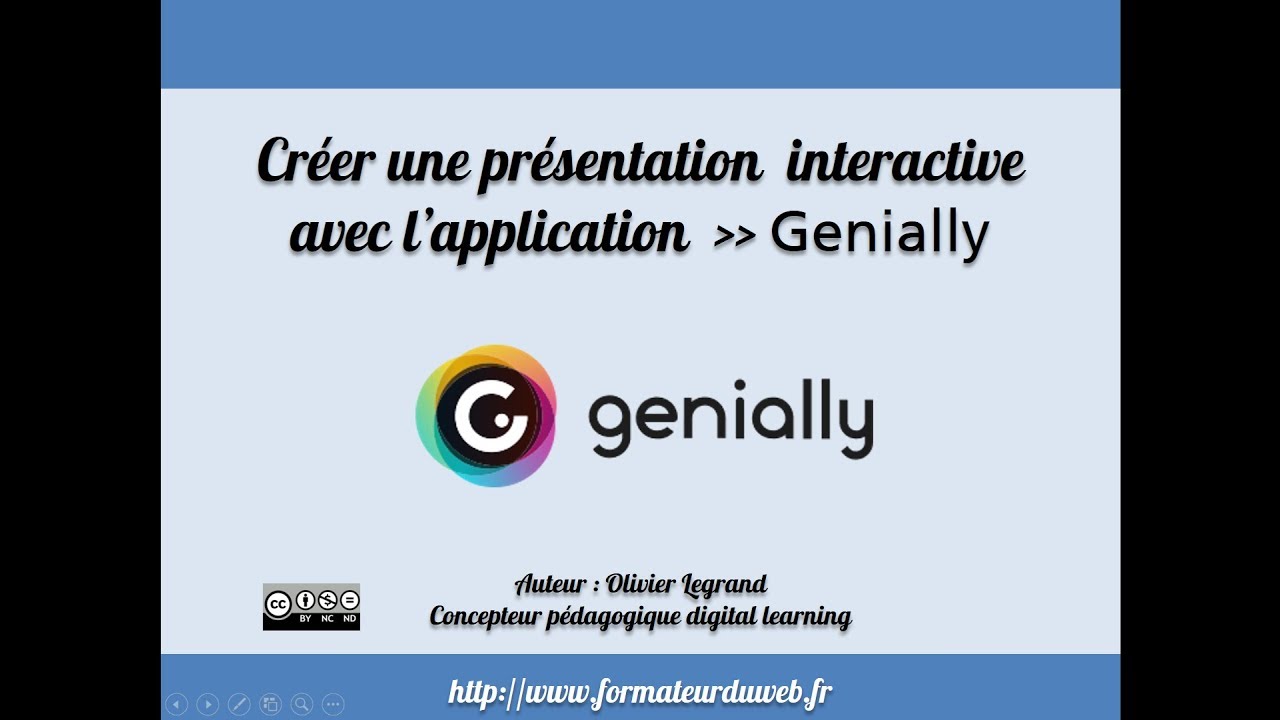 Créer Une Présentation Interactive Avec Genially Youtube