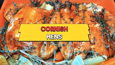 How to make Flavorful Cornish Hens / Cornish Hen R...