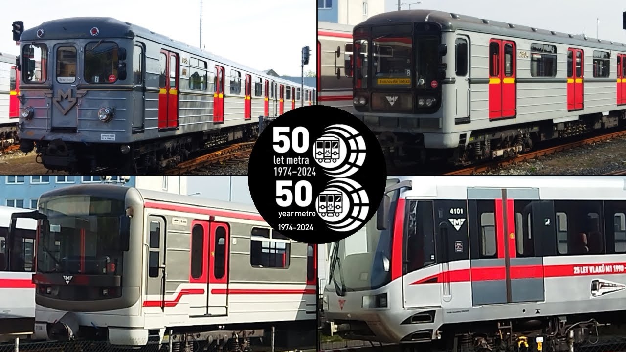 Metra 74 50 Year Metro 1974-2024 / 50 Let Metra 1974-2024 - YouTube