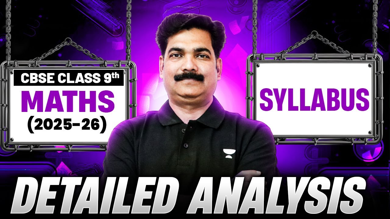 Class 9 Maths 2025: Full Syllabus Breakdown + Strategy to Score 100/100 ...