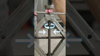 Rotary to linear #mechanism #3d #scissorlift #mechanical #engineering #manufacturing #design #shorts