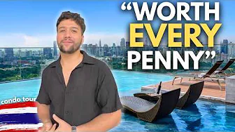 He left everything & moved to Bangkok at 18 years Old ($1400 month condo tour)