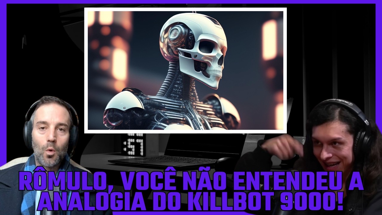 RÔMULO, VOCÊ NÃO ENTENDEU O PONTO DA ANALOGIA DO KILLBOT 9000! - MAIS ERROS ESCOLÁSTICOS!
