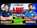 🔴Mumbai vs Gujarat Live Match, IPL 2026 Fan Chat | MI vs GT Live | Live Cricket Match Today