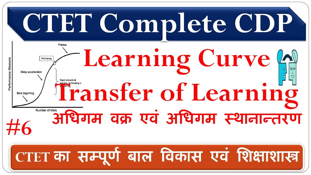06 Learning Curve and Transfer of Learning || Complete CDP for CTET || Deepak sir class | Deepak sir