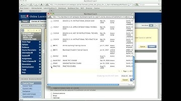 Perform a Course Copy in Blackboard™ 9