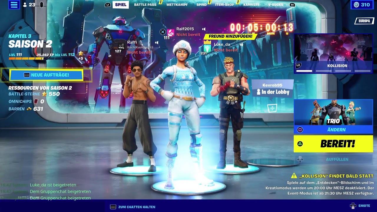 Fortnite Tour one vs dou Live