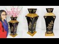 Big Size Flower vase make at home // Flower vase for home decoration