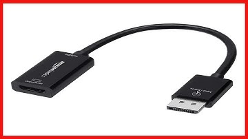 Amazon Basics DisplayPort to HDMI Adapter (4k@60Hz)