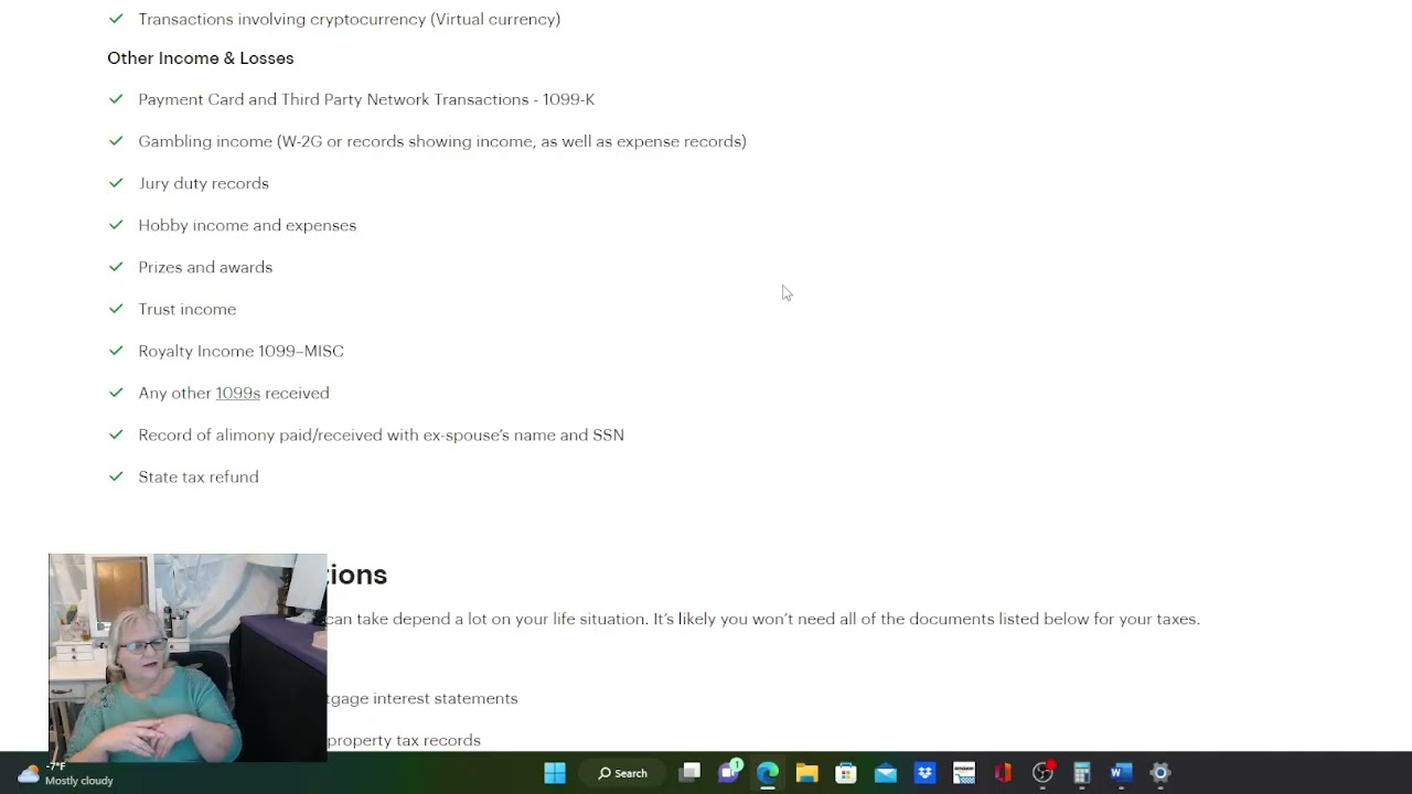 H & R Block Client  What to bring to your tax appointment