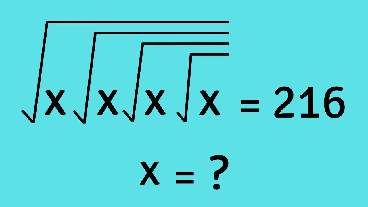 Japanse Math Square Root Japanese | Japanese Math Olympiad | Nice square root algebra math ...