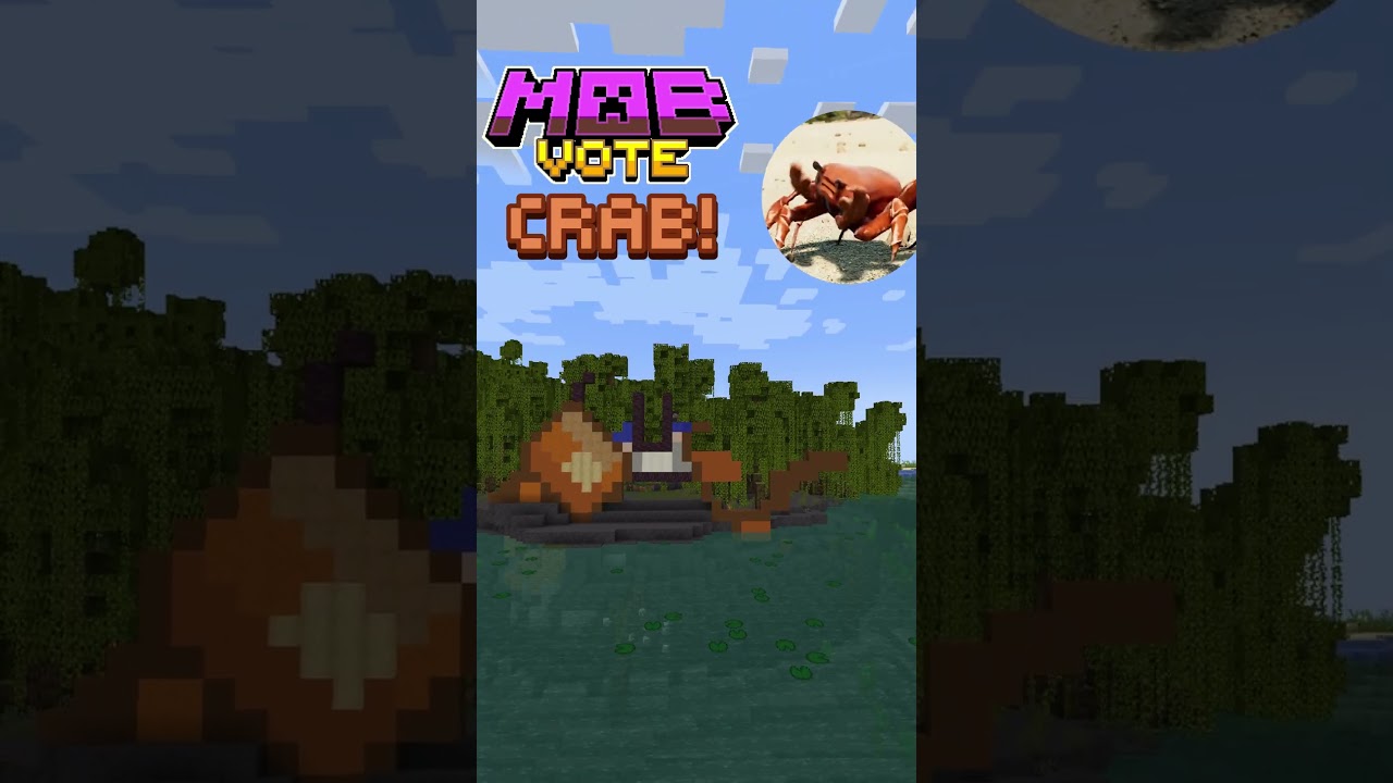 VOTE THE CRAB!! Minecraft! 
