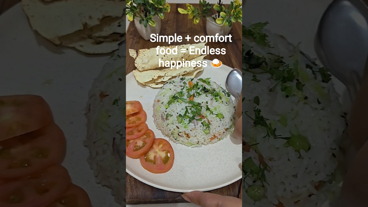 simple vegetable pulao 🍛|comfort food | one pot meal 