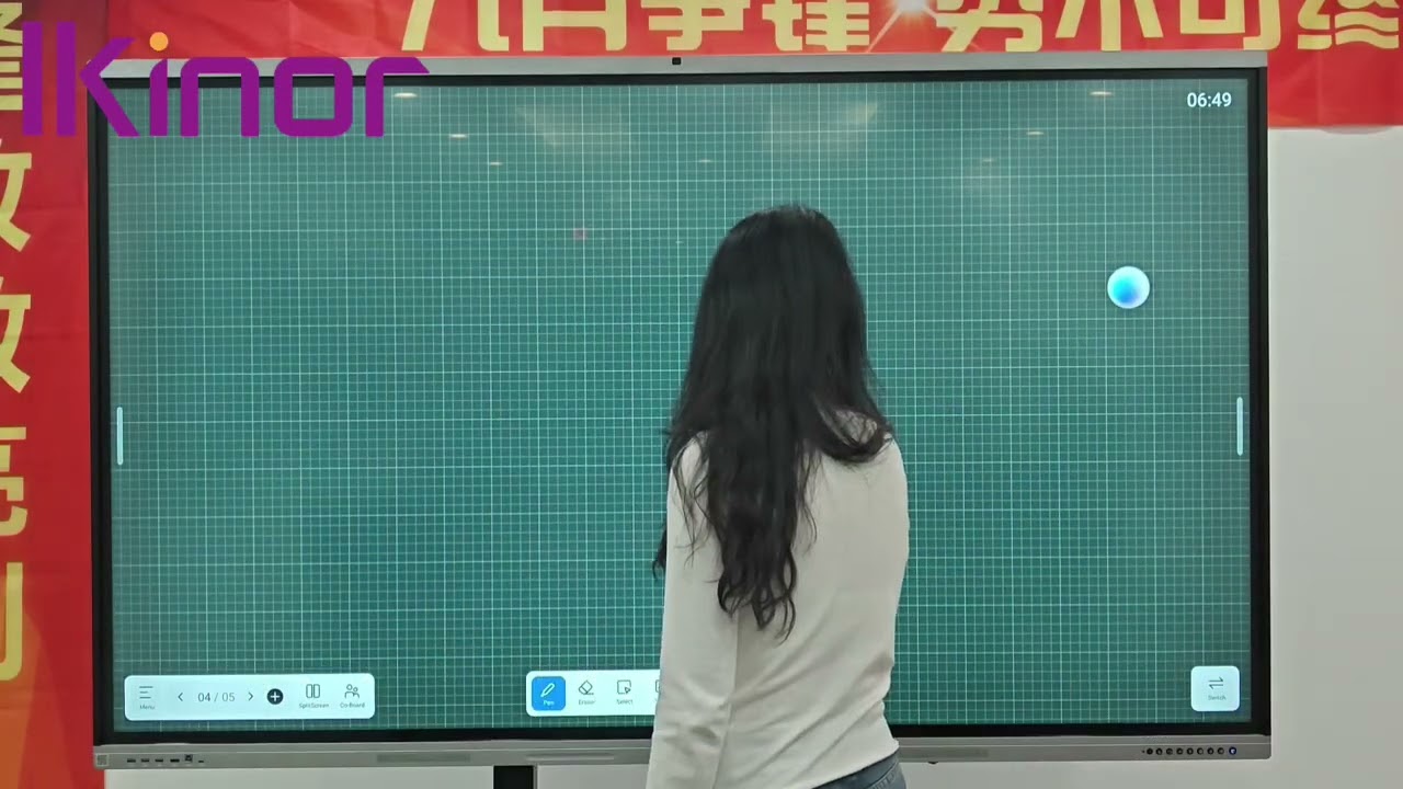 Multimedia Android Touch Panel Interactive Led Screen for School  Smart Board Interactive Whiteboard