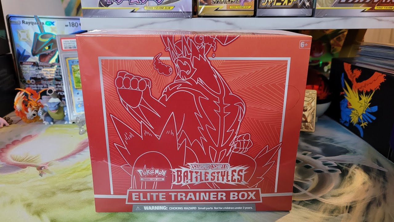 Pokemon Battle Styles Elite Trainer Box!! Single Strike Urshifu Edition!!