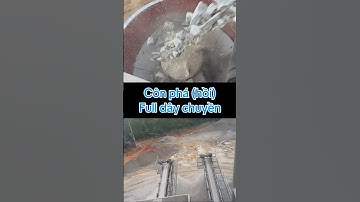 Côn phá côn hồi trong dây chuyền nghiền đá nghiền cát nhân tạo #daivietjsc #maynghienda