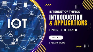 INTERNET OF THINGS - IOT - INTRODUCTION & APPLICATIONS - LECTURE 1