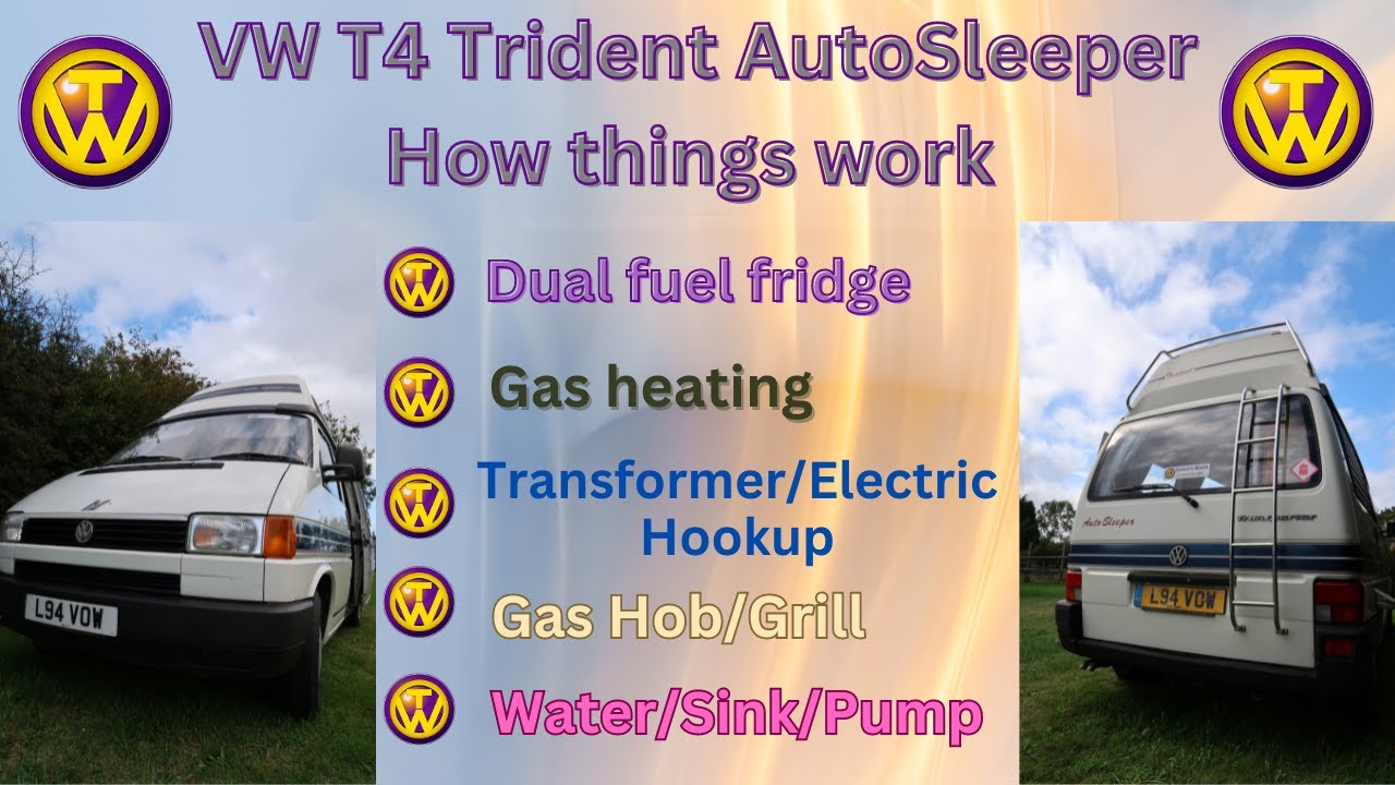 VW T4 Trident AutoSleeper How Things Work Dual Fuel Fridge Grill vw-t4-trident-autosleeper-how-things-work-dual-fuel-fridge-grill