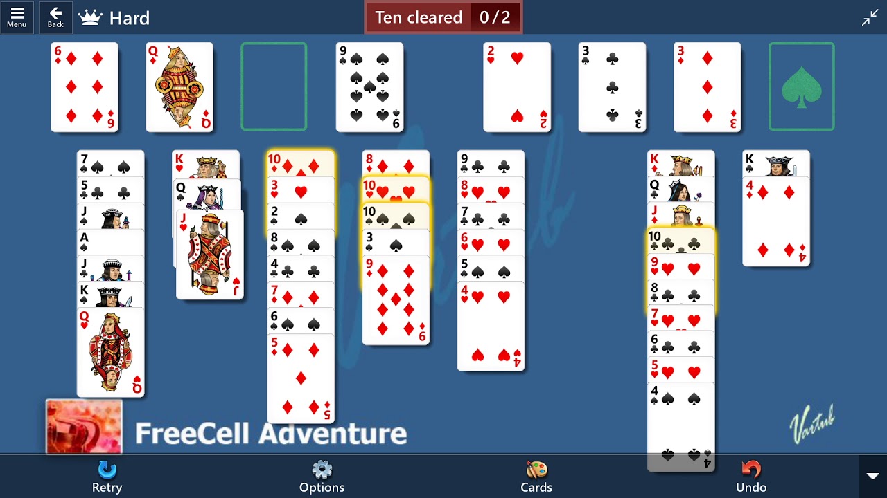 FreeCell Mini Game #8 | November 13, 2020 Event