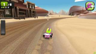 Zero Gear beta Spaghetti West gameplay video