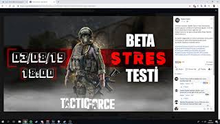 TACTİC FORCE AÇILIYOR !!🔥🔥
