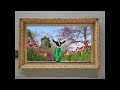 Rencontre avec... une danseuse au miliue des tulipes et d'un tabeau !