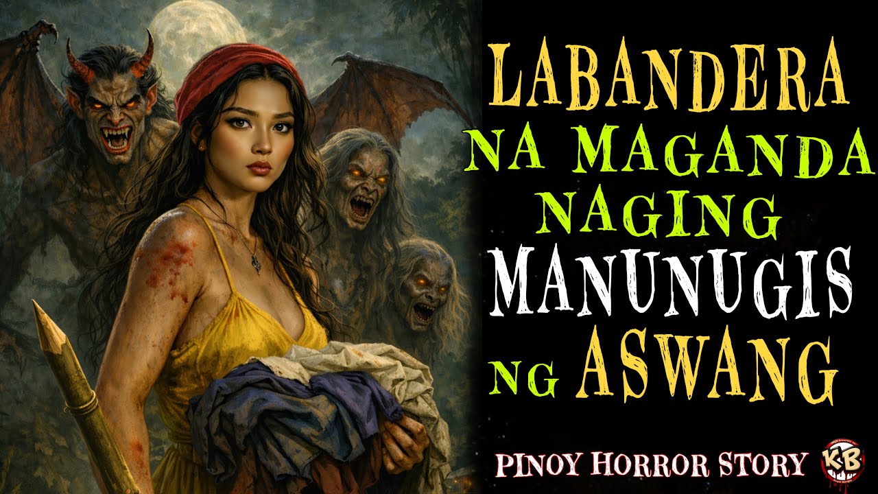LABANDERA NA MAGANDA, NAGING MANUNUGIS NG ASWANG | PINOY HORROR STORY | KUYA BANGIS