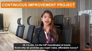 Continuous Improvement Project (CIP) with CozieBear!