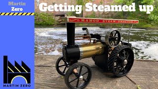 Steaming up a Mamod Traction engine