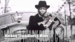 Backing Track Slow Blues C Minor chords