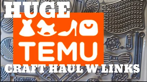 HUGE TEMU CRAFT HAUL W LINKS