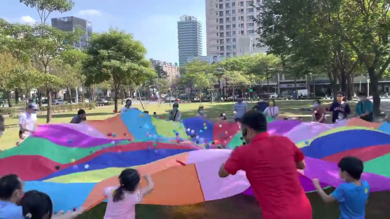 奇異果老師 氣球傘