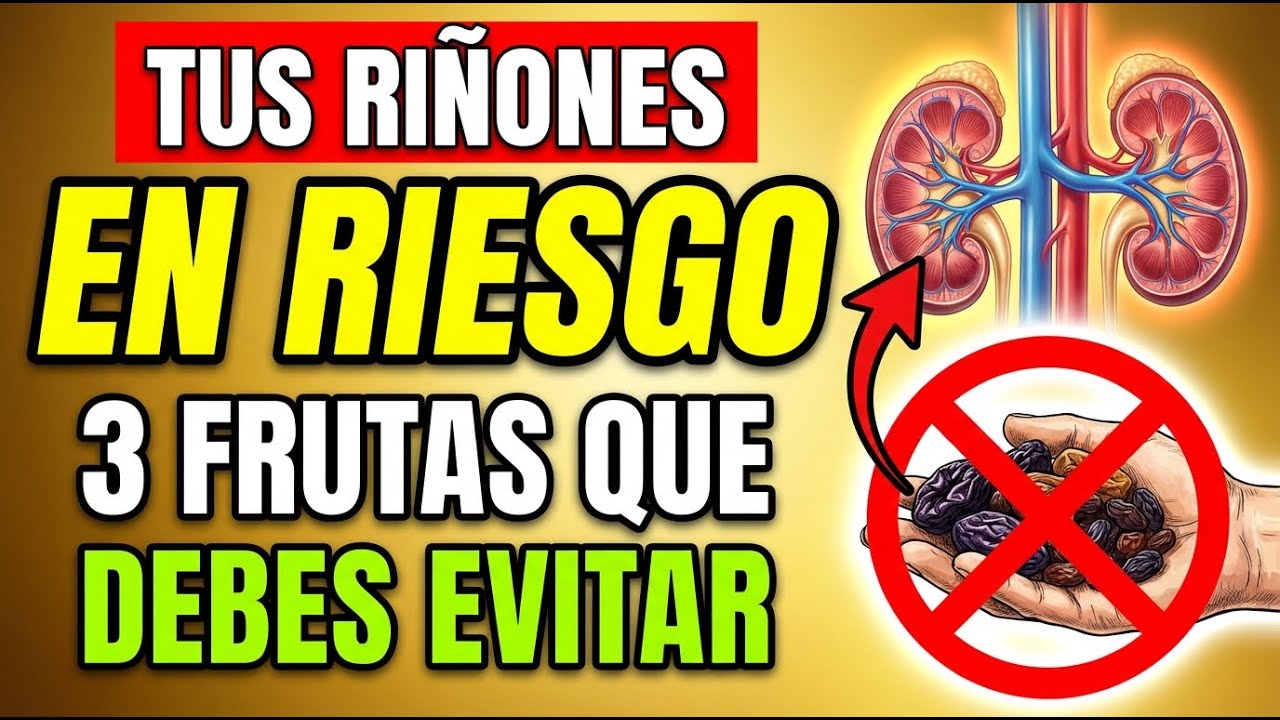 Creatinina Alta y Riñones en Riesgo: 3 Frutas Secas Seguras y 3 que Debes Evitar Ya