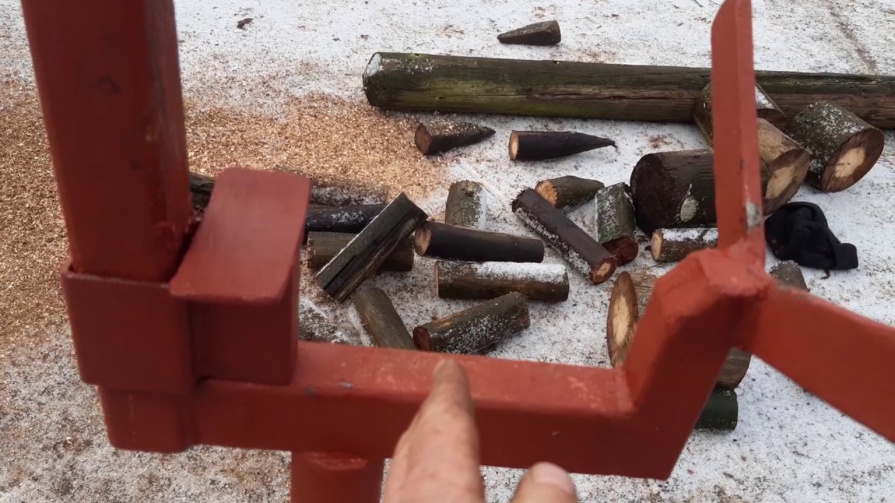 saw horse .....firewood clamp part 2