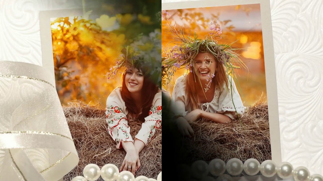 За деревней солнышко