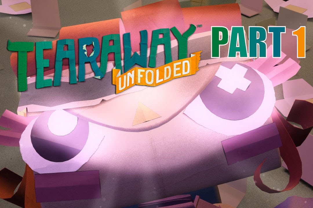 Tearaway Unfolded Playstation 4 PS4 - Disc VGC- PAL - Free Postage