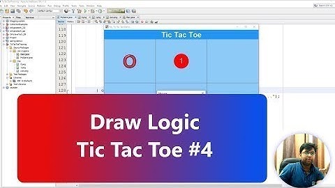 #Part4 | Tic Tac Toe Training | Draw Logic | HINDI