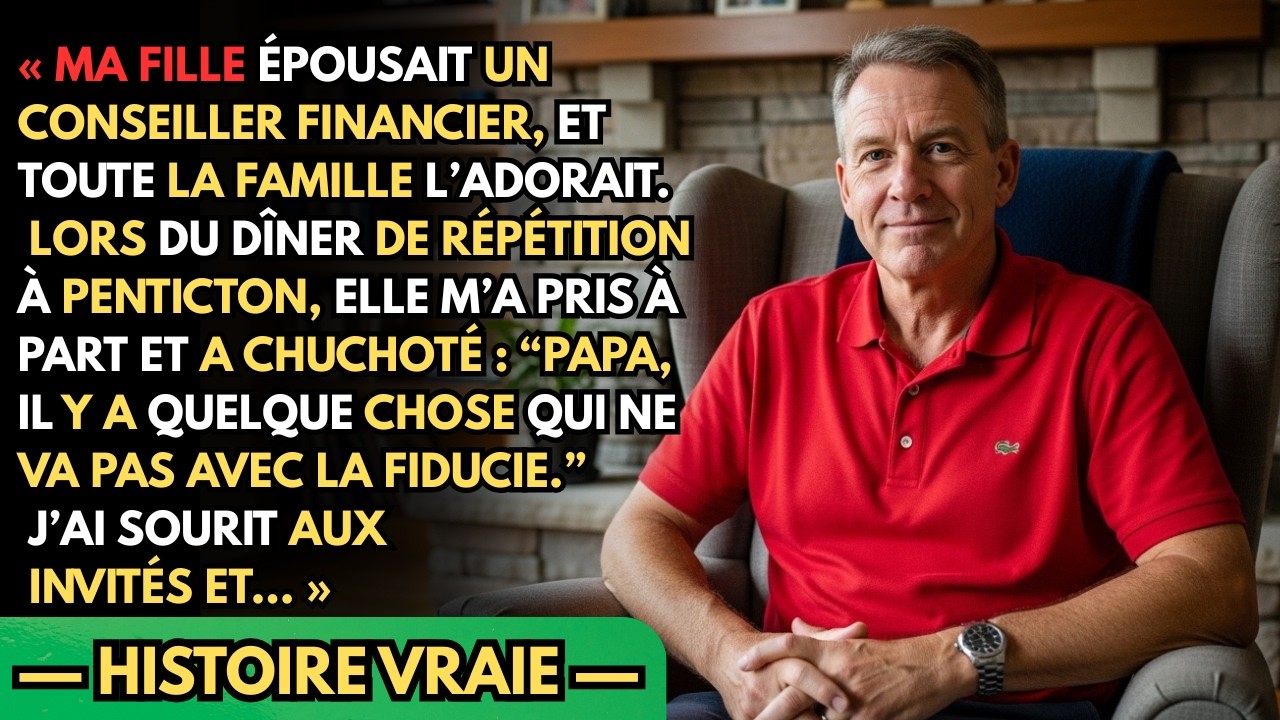 À la fête de fiançailles de ma fille, elle m’a murmuré : « Papa… vérifie ses références »