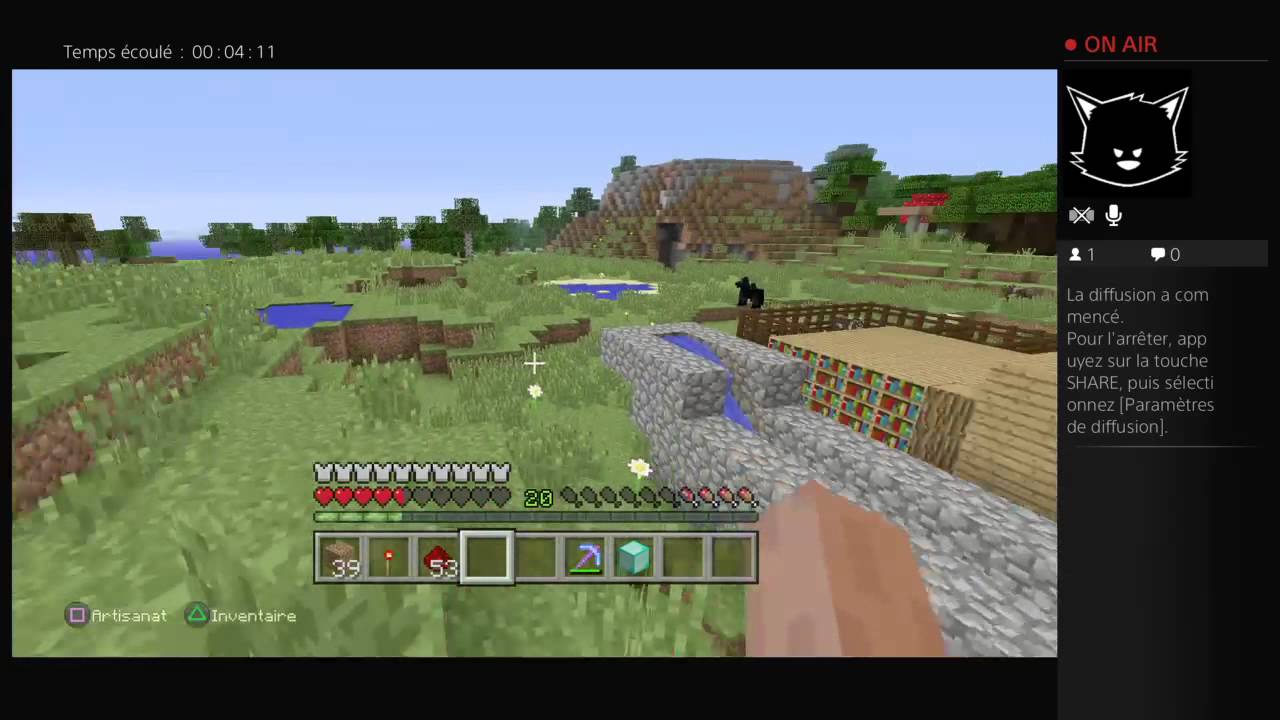 Comment faire des blocs invisible minecraft ps4 YouTube