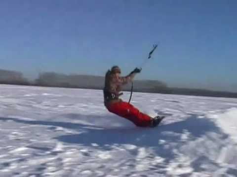 Aleksander Popov snowkite movie