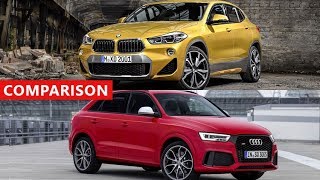 2018 BMW X2 vs 2018 Audi Q3 Comparison - New Luxury Crossover SUVs !!