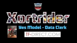 Transformers KO Review :Yes Model Data Clerk aka Make Toys Cupola