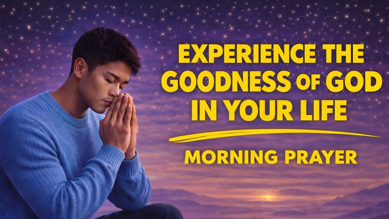 Experience God’s Goodness Even In Trial Today | Morning Prayer