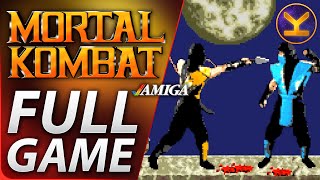 Mortal Kombat (1992) Amiga 500 - Full Game Story Walkthrough (Liu Kang)