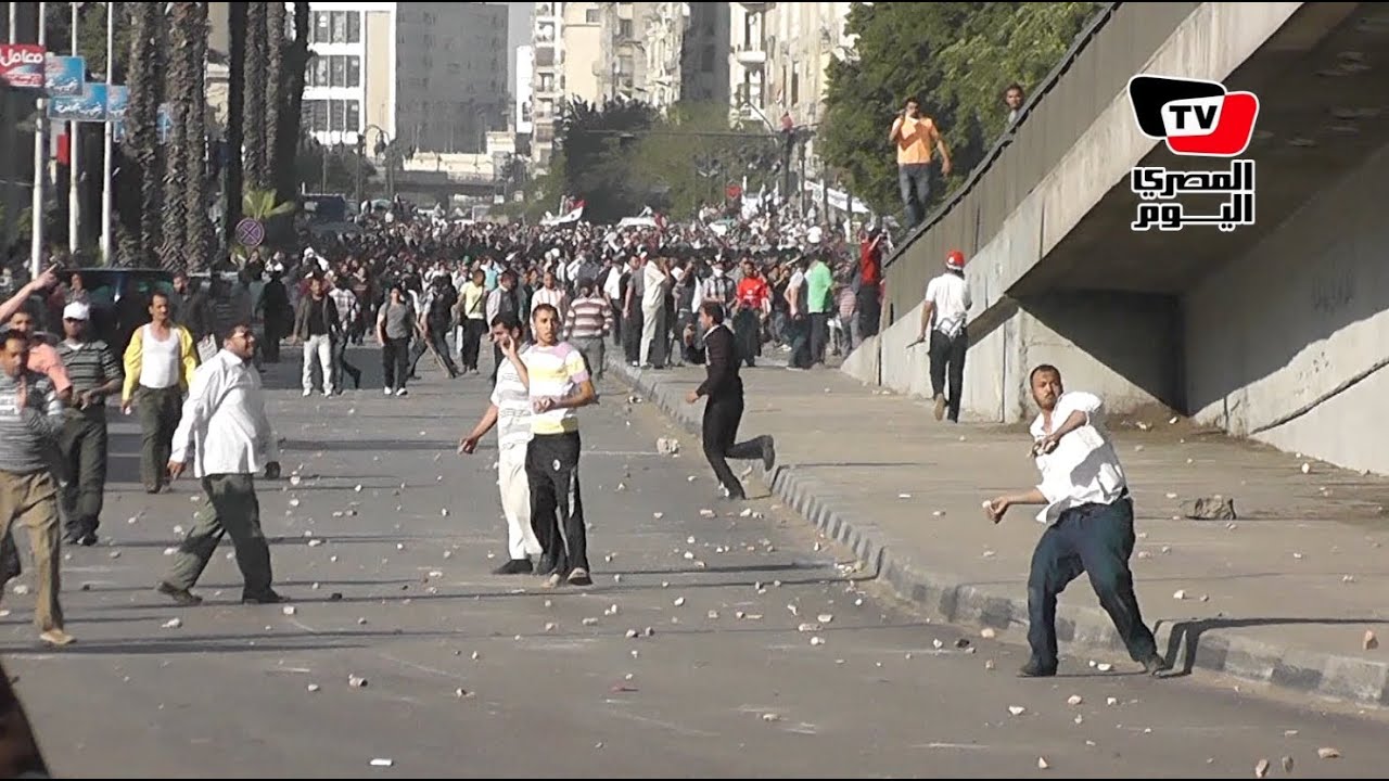 اشتباكات بين «الإخوان» ومتظاهرين في محيط «عبدالمنعم رياض»